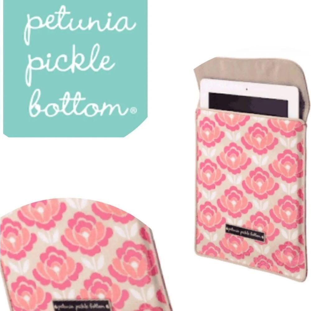 Petunia Pickle Bottom Stowaway Storage Protective Case iPad 2 & 3 New